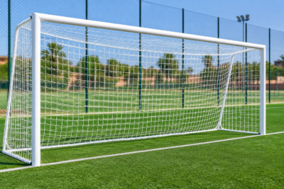 Maille et épaisseur de filet de football sur mesure PEHD