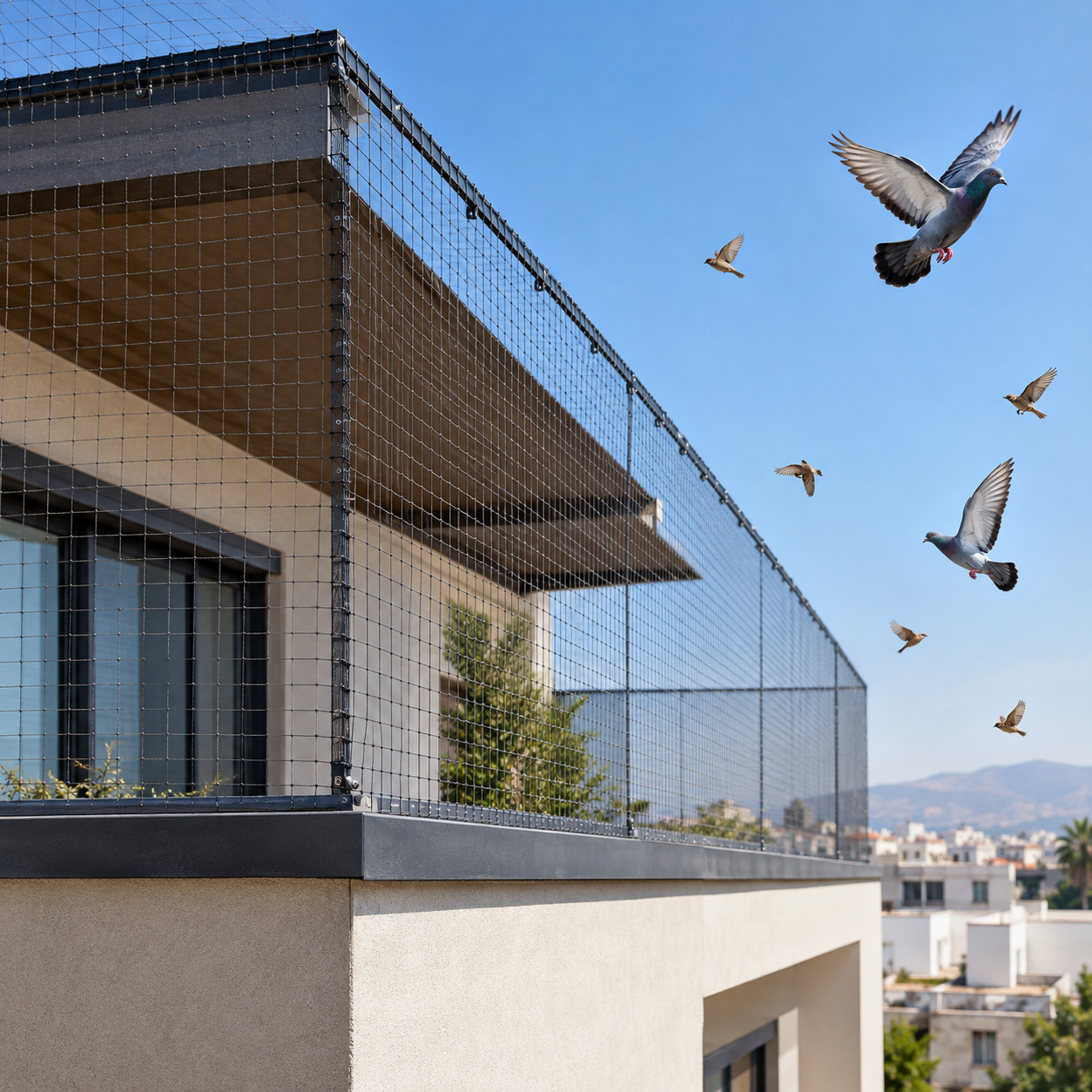 Filets Anti-Pigeons & Oiseaux