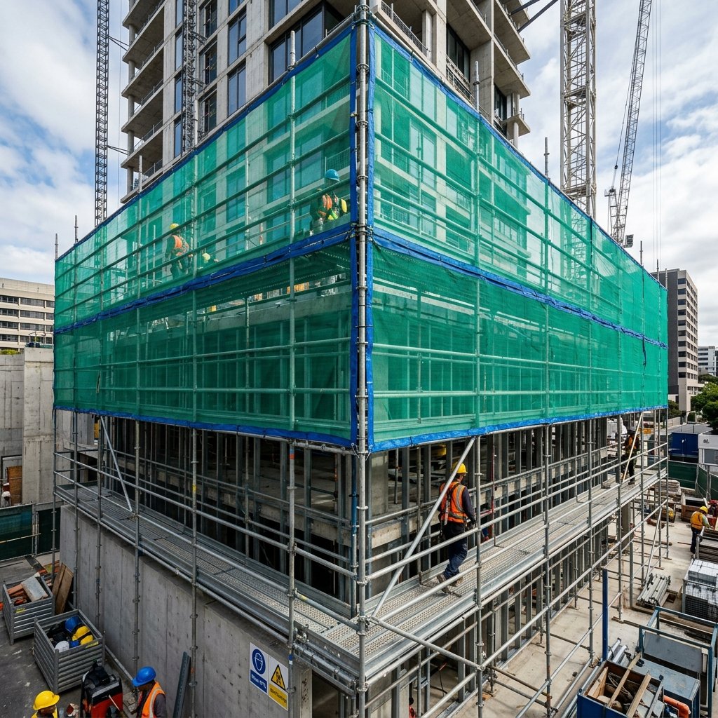 Filets de Sécurité Chantier BTP
