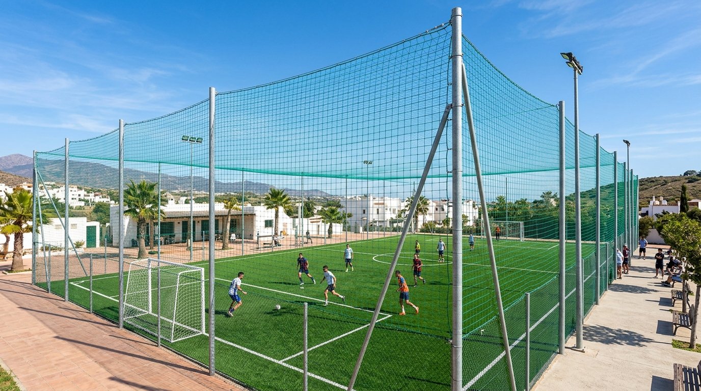 Vente de filets pour terrains sportifs au Maroc - Filet Sport